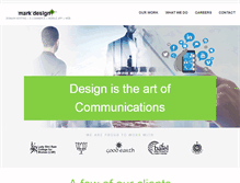 Tablet Screenshot of mark-design.net